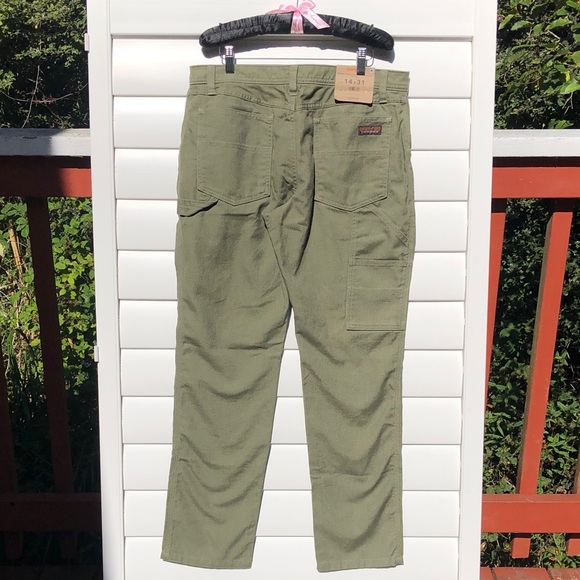 Patagonia Fatigue Green All Seasons Hemp Pants - Picture 10 of 15